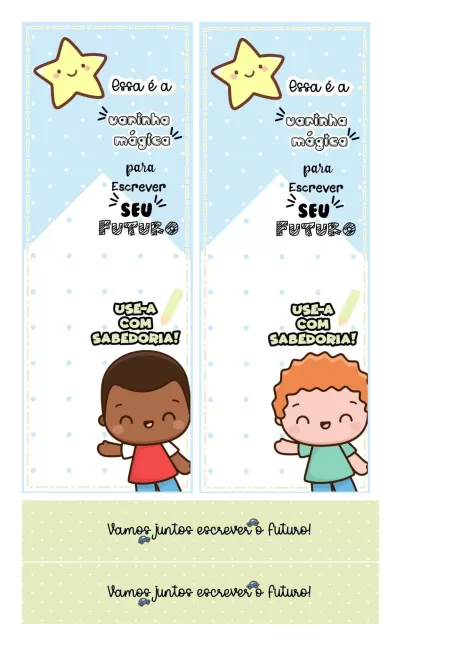 Varinha mágica para escrever seu futuro — p3