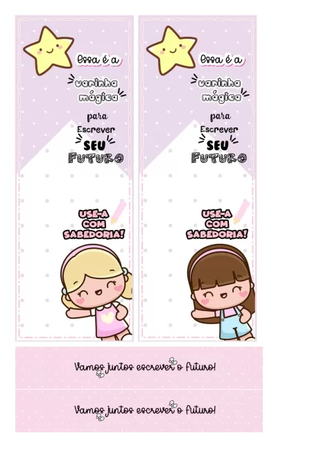 Varinha mágica para escrever seu futuro — p4