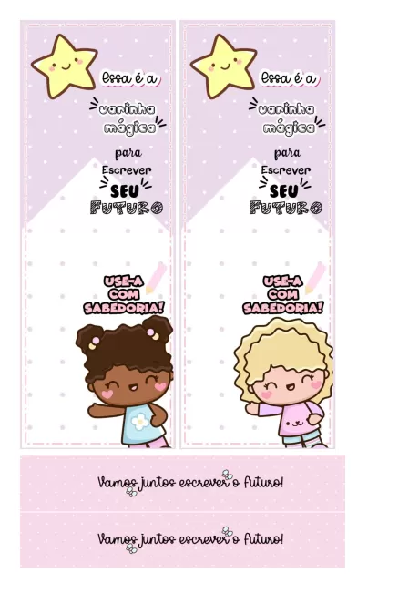 Varinha mágica para escrever seu futuro — p5