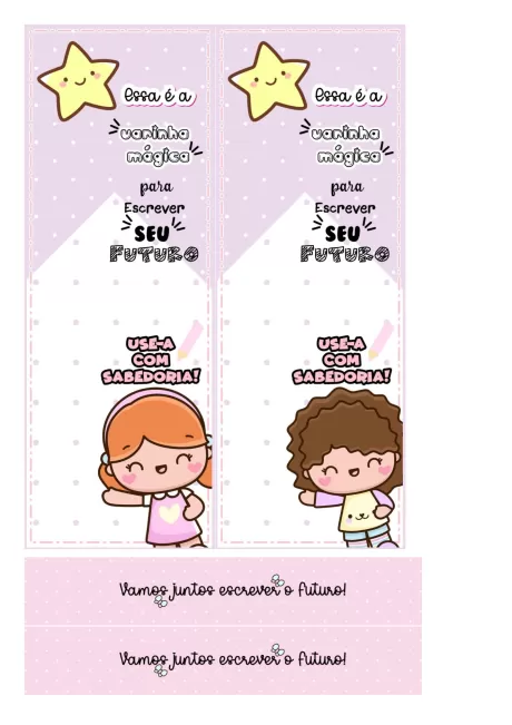 Varinha mágica para escrever seu futuro — p6