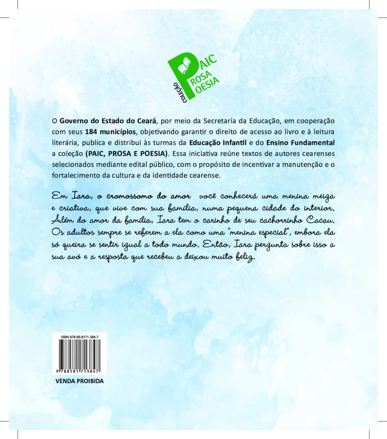 Iara, o cromossomo do amor: uma história tocante — p28 | Atividades Educação Infantil (ensinoja.com.br)