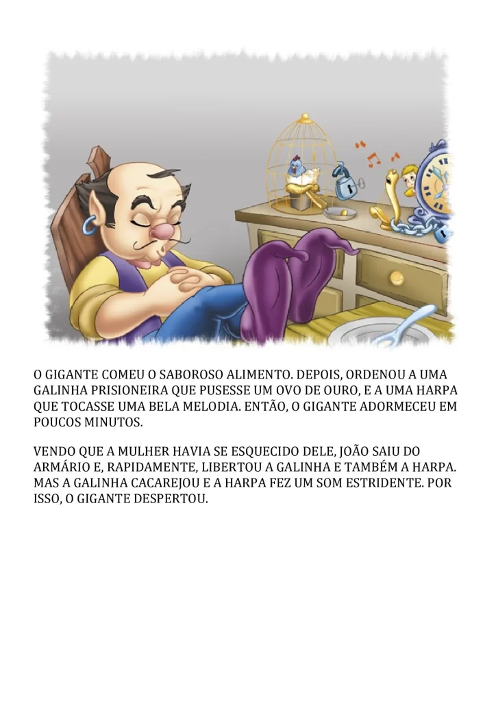João e o pé de feijão: uma história clássica — p9 | Atividades Educação Infantil (ensinoja.com.br)