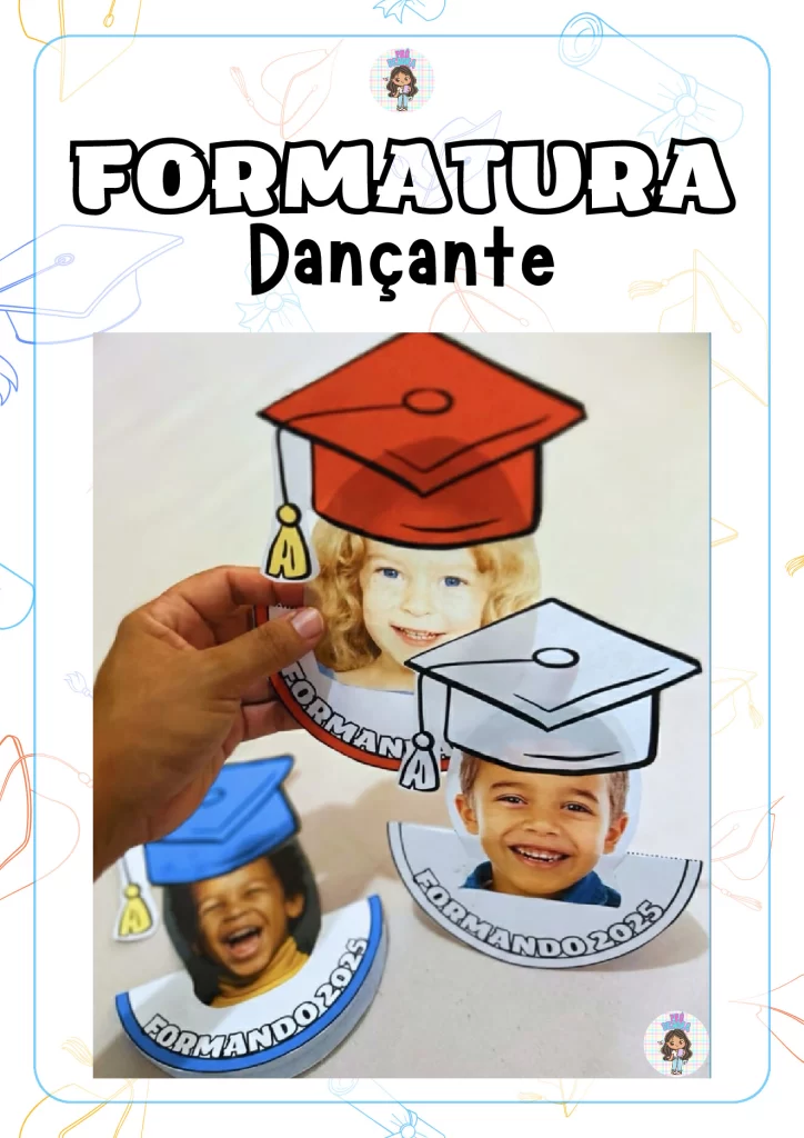 Lembrancinha de Formatura Dançante (PDF para Imprimir) — p2 | Atividades Educação Infantil (ensinoja.com.br)