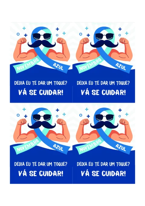 Novembro Azul: conscientização e prevenção do câncer de próstata — p2 | Atividades Educação Infantil (ensinoja.com.br)