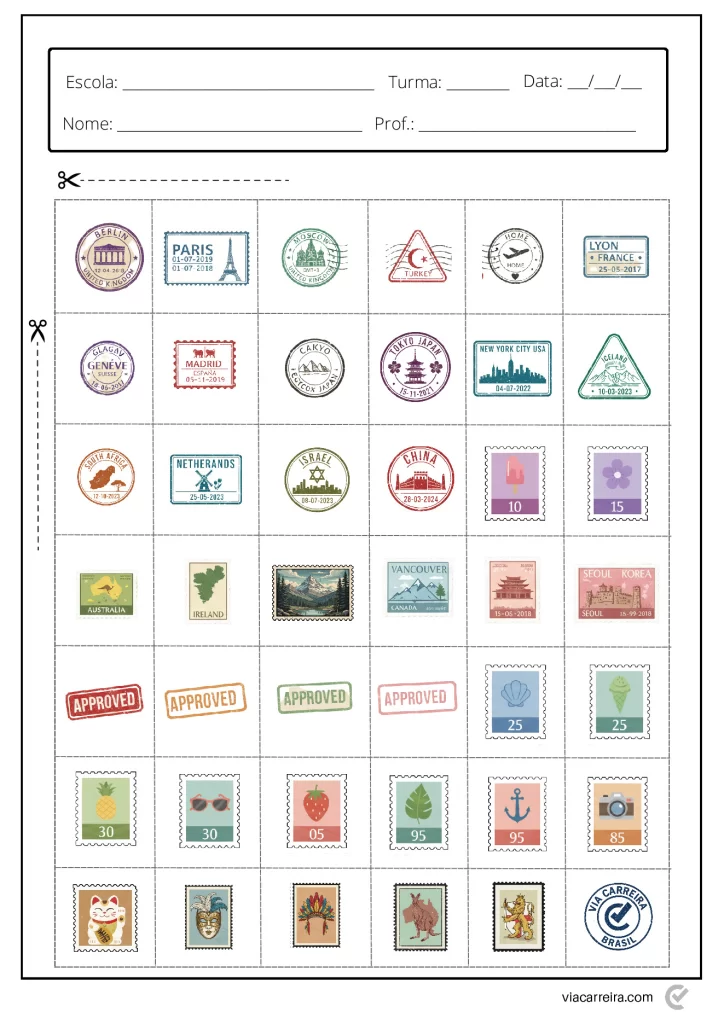 Passaporte da literatura: uma viagem de leitura — p1 | Atividades Educação Infantil (ensinoja.com.br)