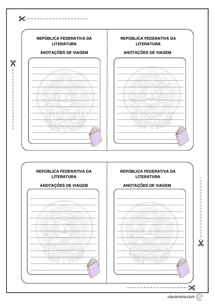 Passaporte da literatura: uma viagem de leitura — p12 | Atividades Educação Infantil (ensinoja.com.br)