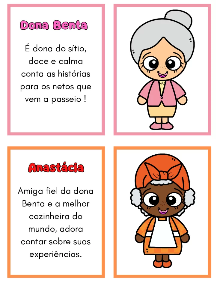 Personagens do Sítio do Picapau Amarelo — p6 | Atividades Educação Infantil (ensinoja.com.br)