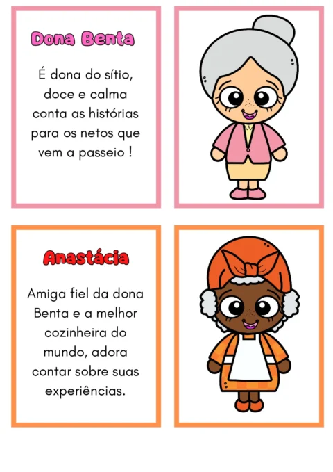 Personagens do Sítio do Picapau Amarelo — p6 | Atividades Educação Infantil (ensinoja.com.br)