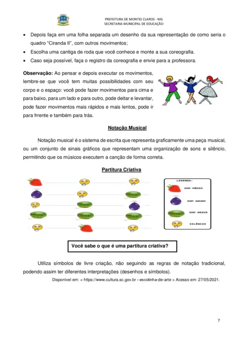 Plano de estudo individual do aluno para arte — p7 | Atividades Educação Infantil (ensinoja.com.br)