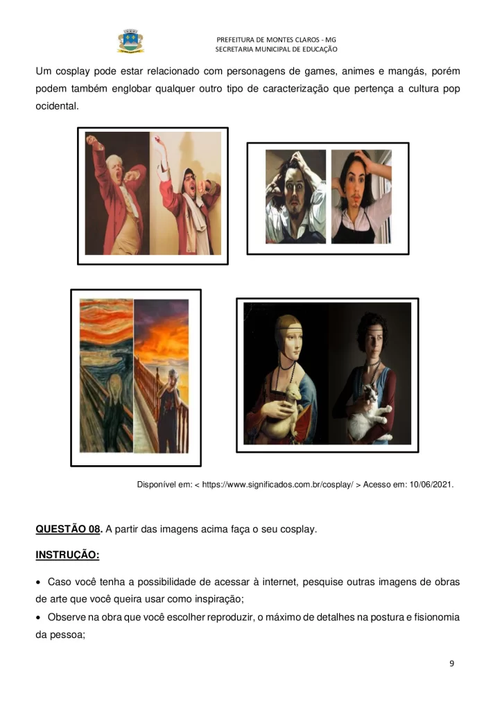 Plano de estudo individual do aluno para arte — p9 | Atividades Educação Infantil (ensinoja.com.br)