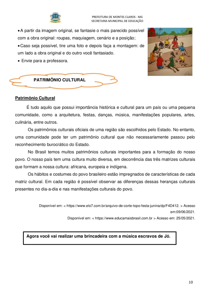 Plano de estudo individual do aluno para arte — p10 | Atividades Educação Infantil (ensinoja.com.br)