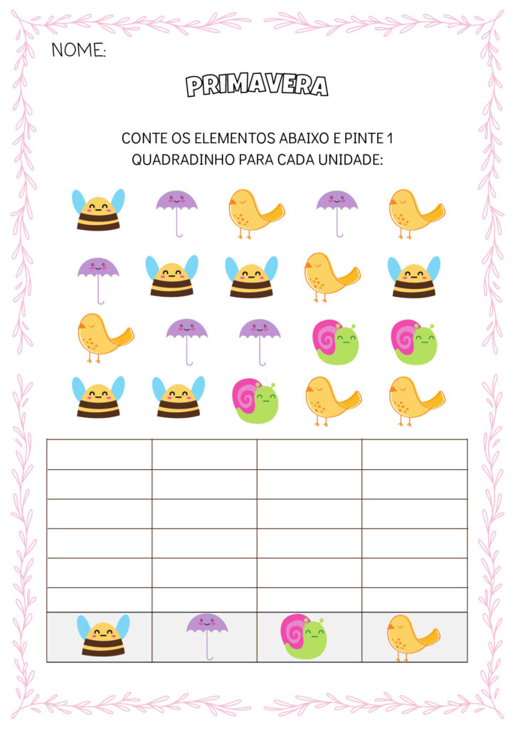 Primavera: Atividades Educação Infantil para Imprimir (PDF) — p3 | Atividades Educação Infantil (ensinoja.com.br)