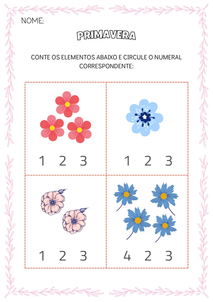 Primavera: Atividades Educação Infantil para Imprimir (PDF) — p9 | Atividades Educação Infantil (ensinoja.com.br)