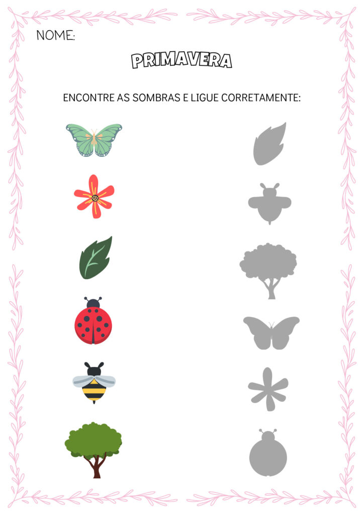 Primavera: Atividades Educação Infantil para Imprimir (PDF) — p12 | Atividades Educação Infantil (ensinoja.com.br)