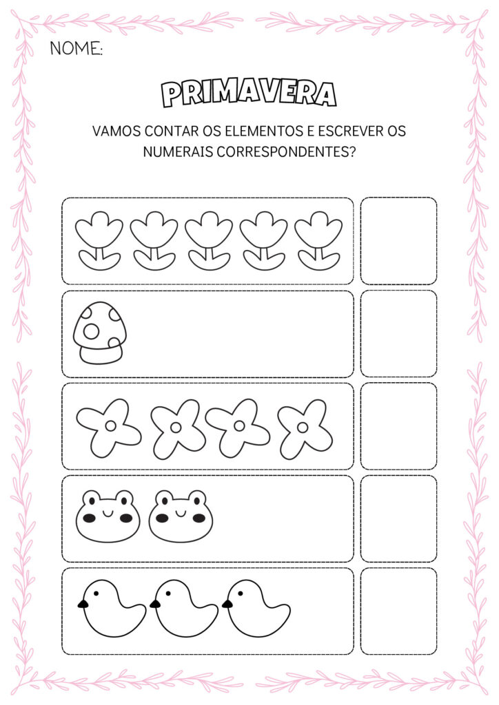 Primavera: Atividades Educação Infantil para Imprimir (PDF) — p15 | Atividades Educação Infantil (ensinoja.com.br)