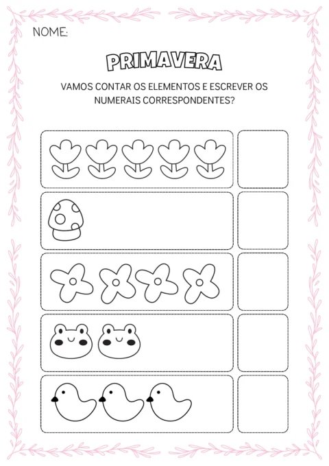 Primavera: Atividades Educação Infantil para Imprimir (PDF) — p15 | Atividades Educação Infantil (ensinoja.com.br)