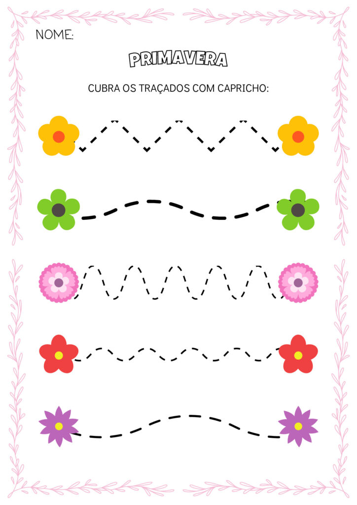 Primavera: Atividades Educação Infantil para Imprimir (PDF) — p20 | Atividades Educação Infantil (ensinoja.com.br)