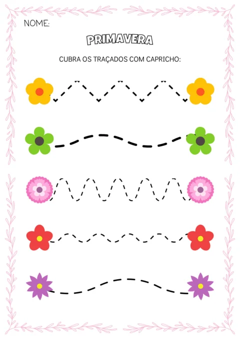 Primavera: Atividades Educação Infantil para Imprimir (PDF) — p20 | Atividades Educação Infantil (ensinoja.com.br)
