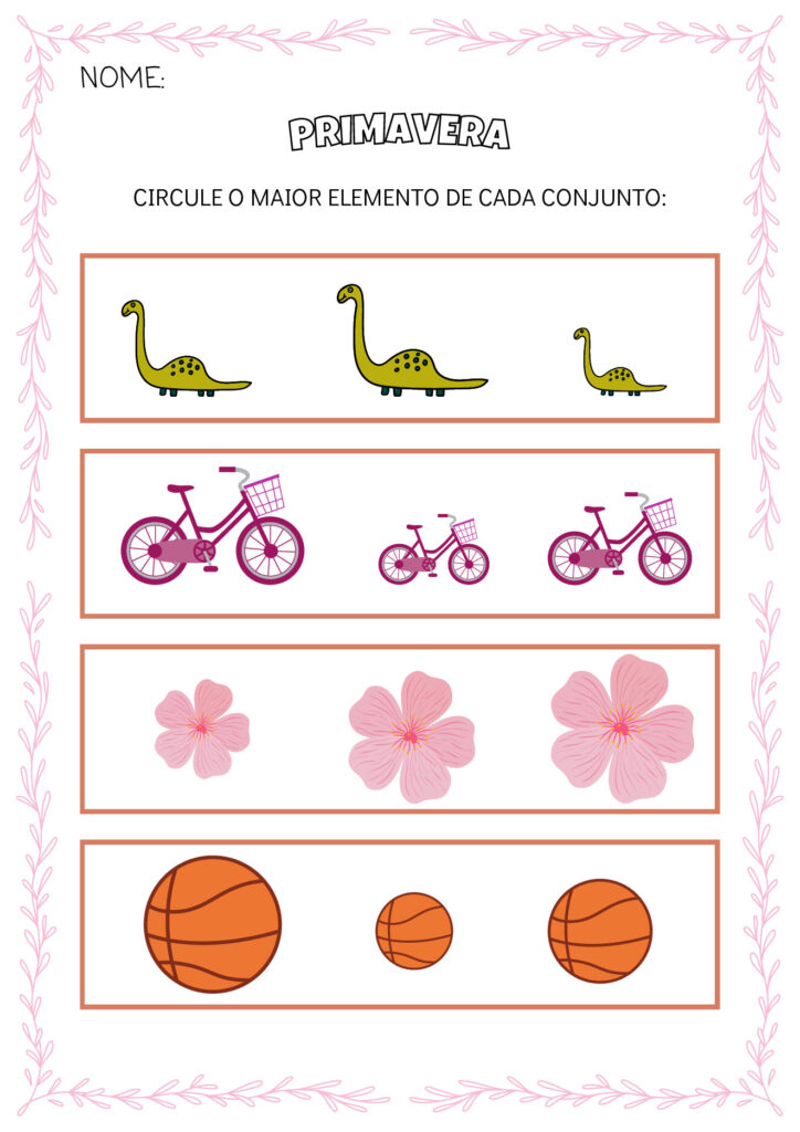 Primavera: Atividades Educação Infantil para Imprimir (PDF) — p21 | Atividades Educação Infantil (ensinoja.com.br)