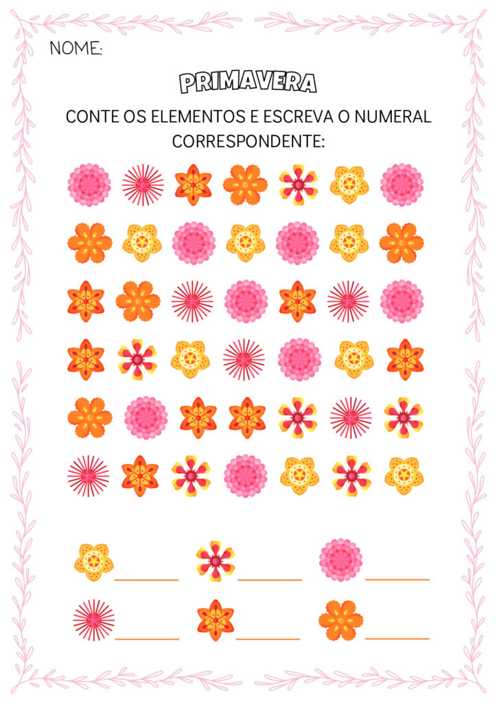 Primavera: Atividades Educação Infantil para Imprimir (PDF) — p22 | Atividades Educação Infantil (ensinoja.com.br)