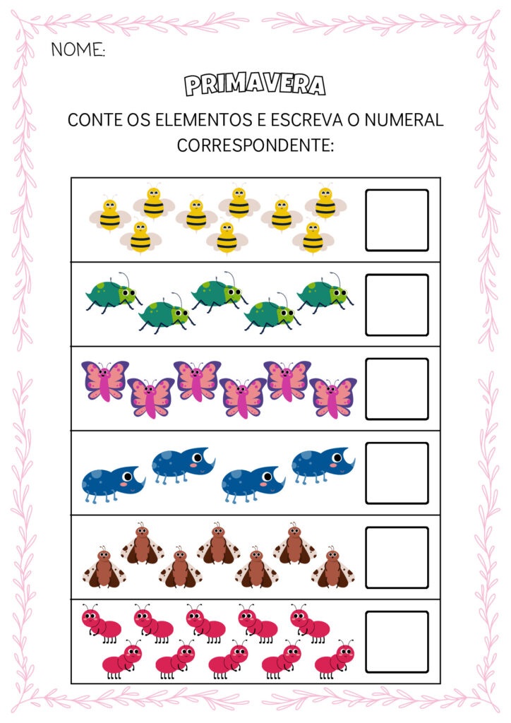 Primavera: Atividades Educação Infantil para Imprimir (PDF) — p23 | Atividades Educação Infantil (ensinoja.com.br)