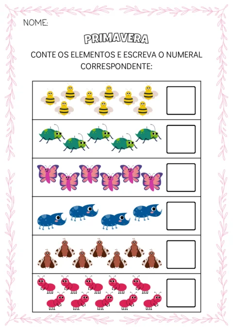 Primavera: Atividades Educação Infantil para Imprimir (PDF) — p23 | Atividades Educação Infantil (ensinoja.com.br)