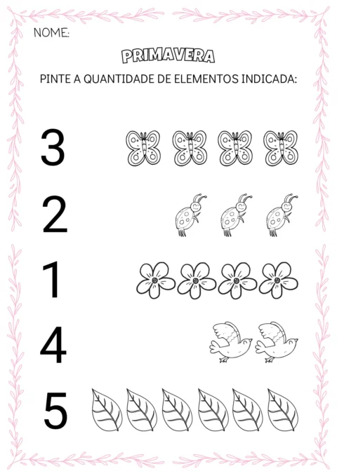 Primavera: Atividades Educação Infantil para Imprimir (PDF) — p24 | Atividades Educação Infantil (ensinoja.com.br)