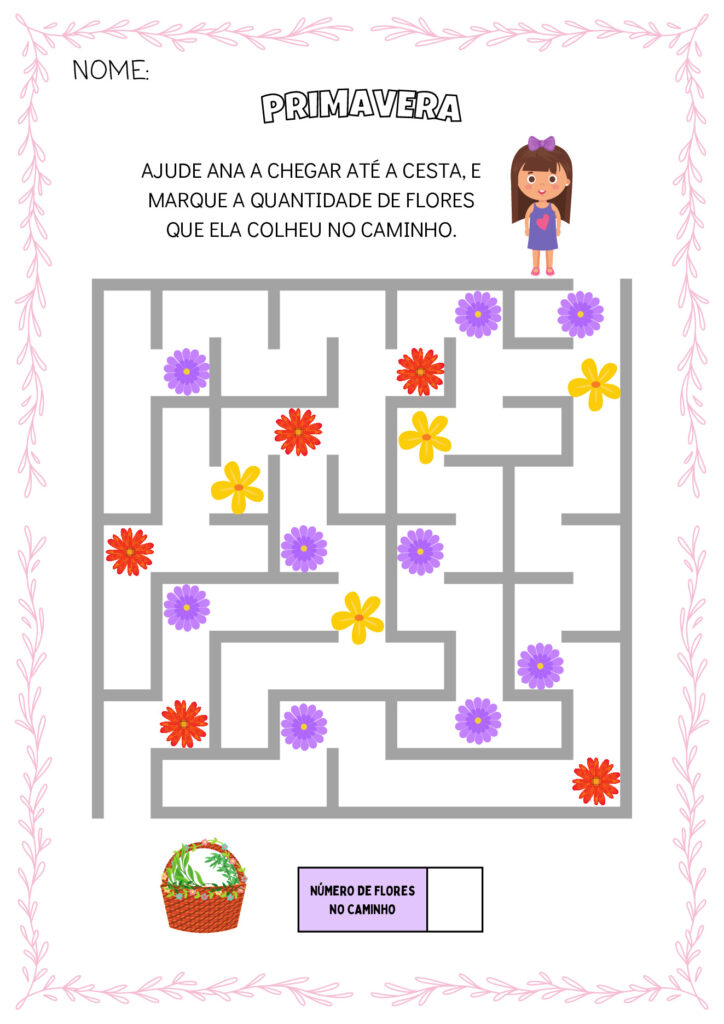 Primavera: Atividades Educação Infantil para Imprimir (PDF) — p30 | Atividades Educação Infantil (ensinoja.com.br)