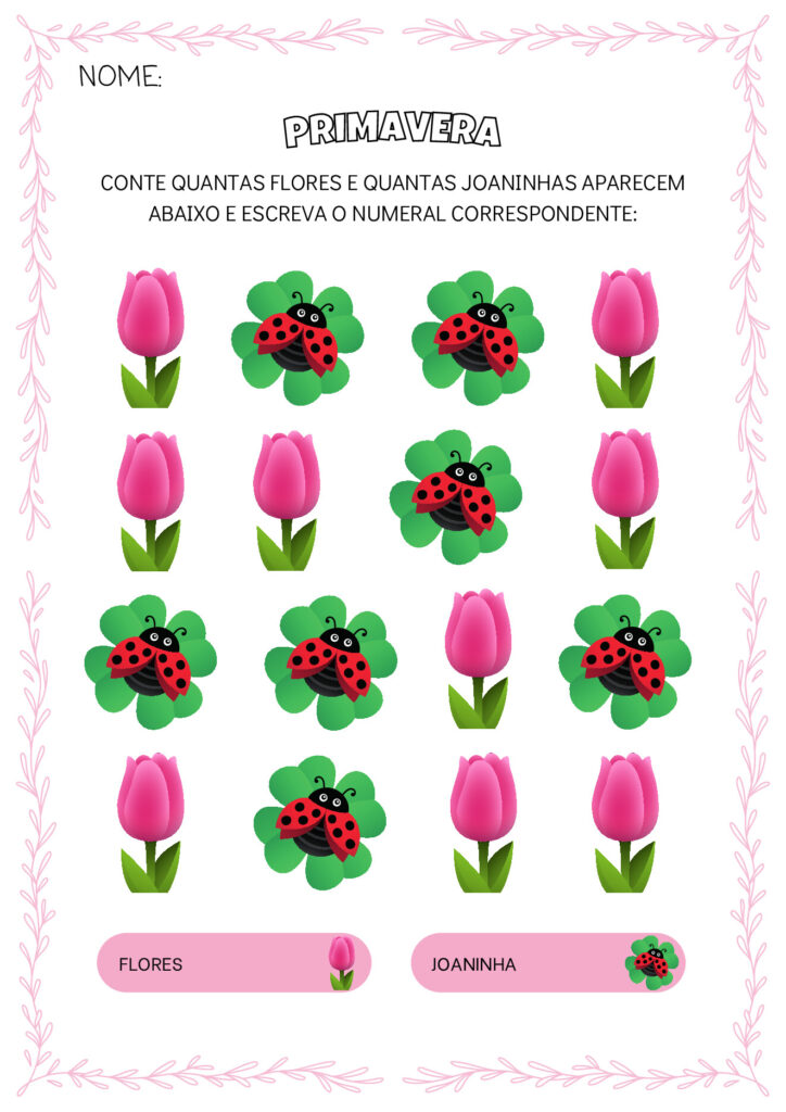 Primavera: Atividades Educação Infantil para Imprimir (PDF) — p31 | Atividades Educação Infantil (ensinoja.com.br)