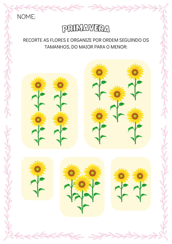 Primavera: Atividades Educação Infantil para Imprimir (PDF) — p33 | Atividades Educação Infantil (ensinoja.com.br)