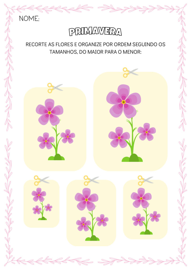 Primavera: Atividades Educação Infantil para Imprimir (PDF) — p35 | Atividades Educação Infantil (ensinoja.com.br)