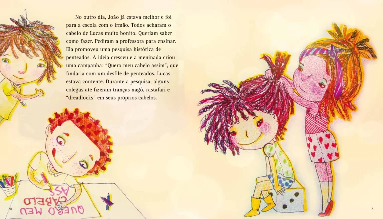 Quero meu cabelo assim: uma história de aceitação — p11 | Atividades Educação Infantil (ensinoja.com.br)