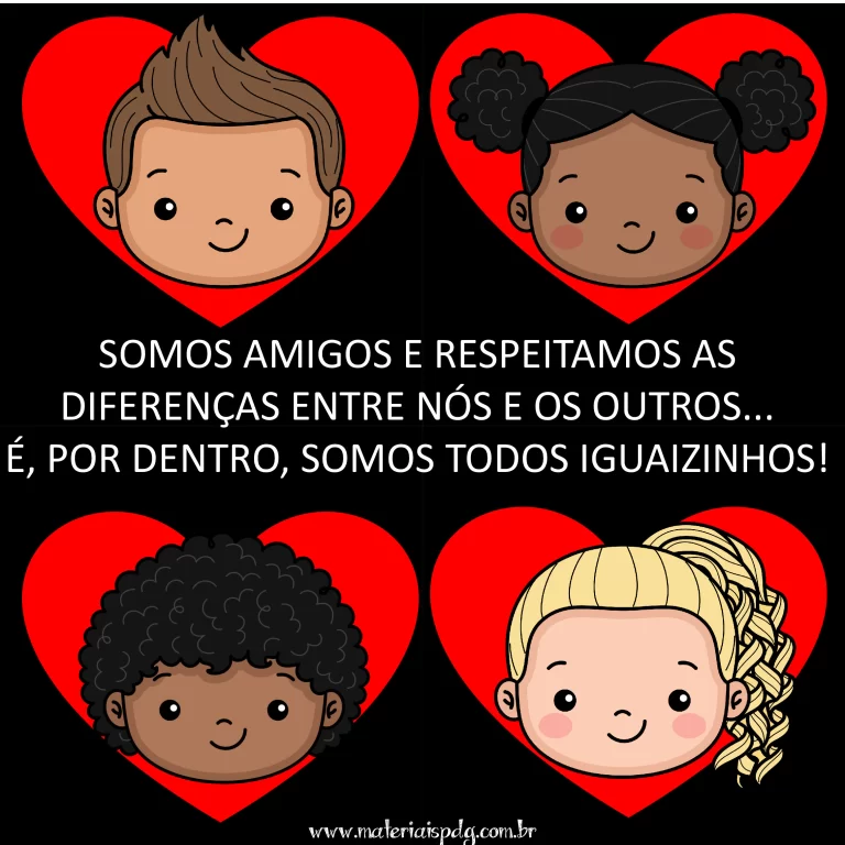 A importância da diversidade nas escolas — p10 | Atividades Educação Infantil (ensinoja.com.br)