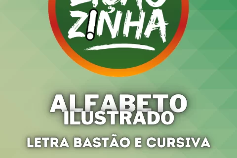 Alfabeto ilustrado: letra bastão e cursiva — p1 | Atividades Educação Infantil (ensinoja.com.br)