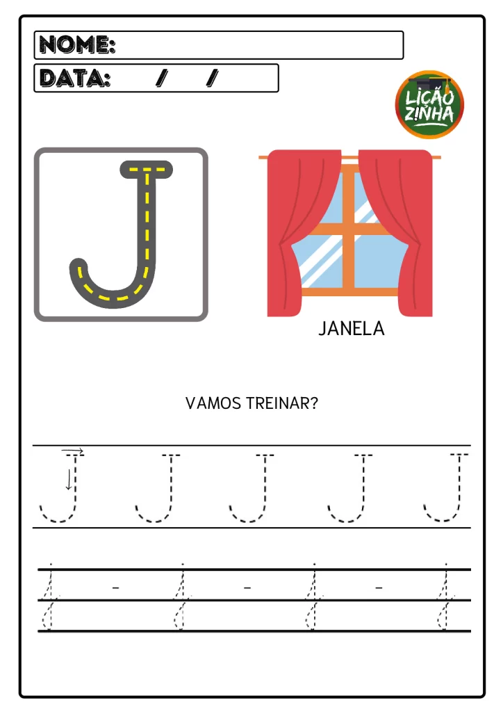 Alfabeto ilustrado: letra bastão e cursiva — p12 | Atividades Educação Infantil (ensinoja.com.br)