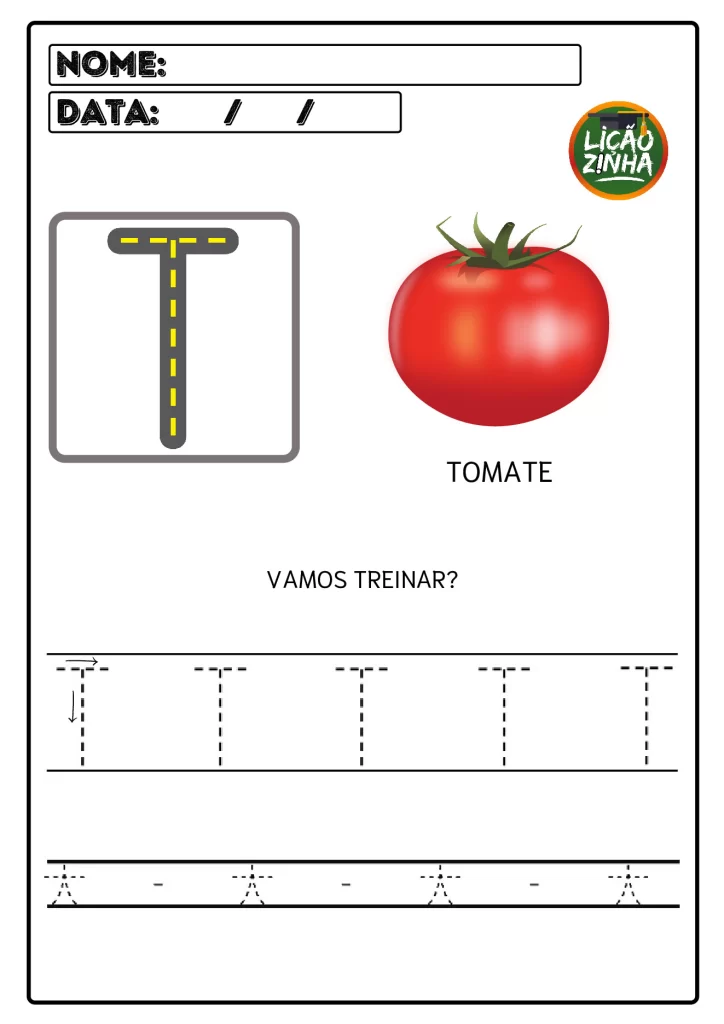 Alfabeto ilustrado: letra bastão e cursiva — p22 | Atividades Educação Infantil (ensinoja.com.br)
