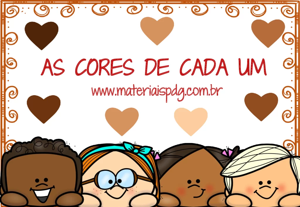 As Cores de Cada Um: Consciência Negra na Educação Infantil — p1 | Atividades Educação Infantil (ensinoja.com.br)