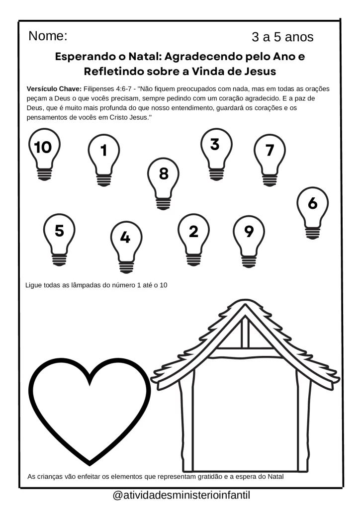 Atividades Bíblicas: Natal para Crianças para Imprimir — p5 | Atividades Educação Infantil (ensinoja.com.br)