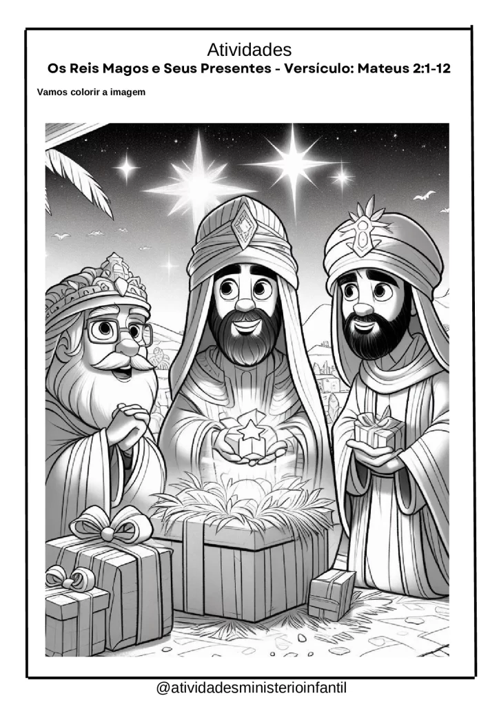 Atividades Bíblicas: Natal para Crianças para Imprimir — p22 | Atividades Educação Infantil (ensinoja.com.br)