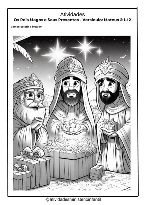 Atividades Bíblicas: Natal para Crianças para Imprimir — p22 | Atividades Educação Infantil (ensinoja.com.br)