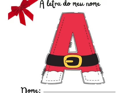 Atividades de alfabetização com letras decoradas — p1 | Atividades Educação Infantil (ensinoja.com.br)