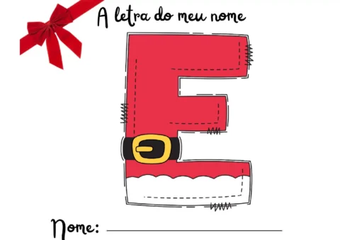 Atividades de alfabetização com letras decoradas — p5 | Atividades Educação Infantil (ensinoja.com.br)