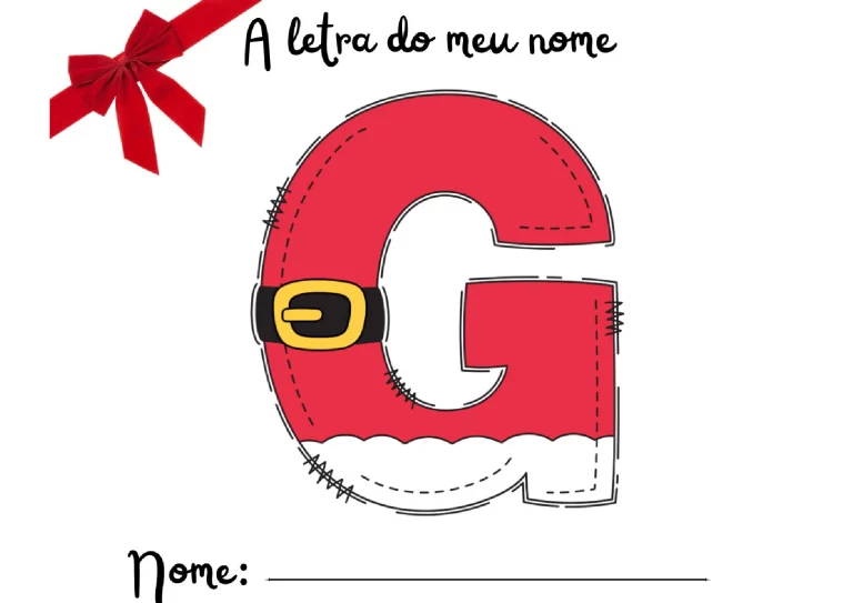 Atividades de alfabetização com letras decoradas — p7 | Atividades Educação Infantil (ensinoja.com.br)