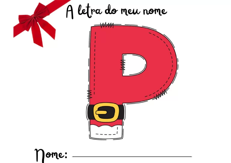 Atividades de alfabetização com letras decoradas — p16 | Atividades Educação Infantil (ensinoja.com.br)