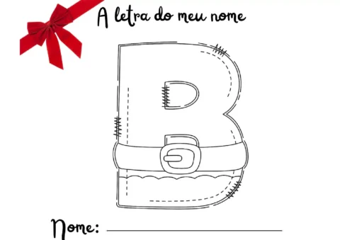 Atividades de alfabetização com letras decoradas — p28 | Atividades Educação Infantil (ensinoja.com.br)