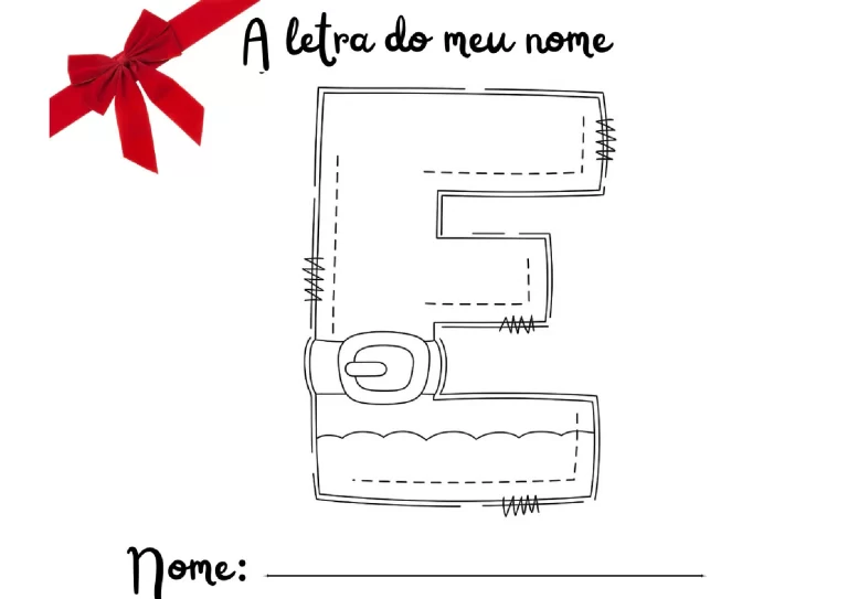 Atividades de alfabetização com letras decoradas — p31 | Atividades Educação Infantil (ensinoja.com.br)