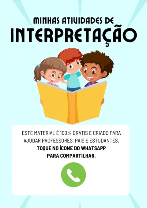 Atividades de interpretação de texto 4° e 5° ano em PDF