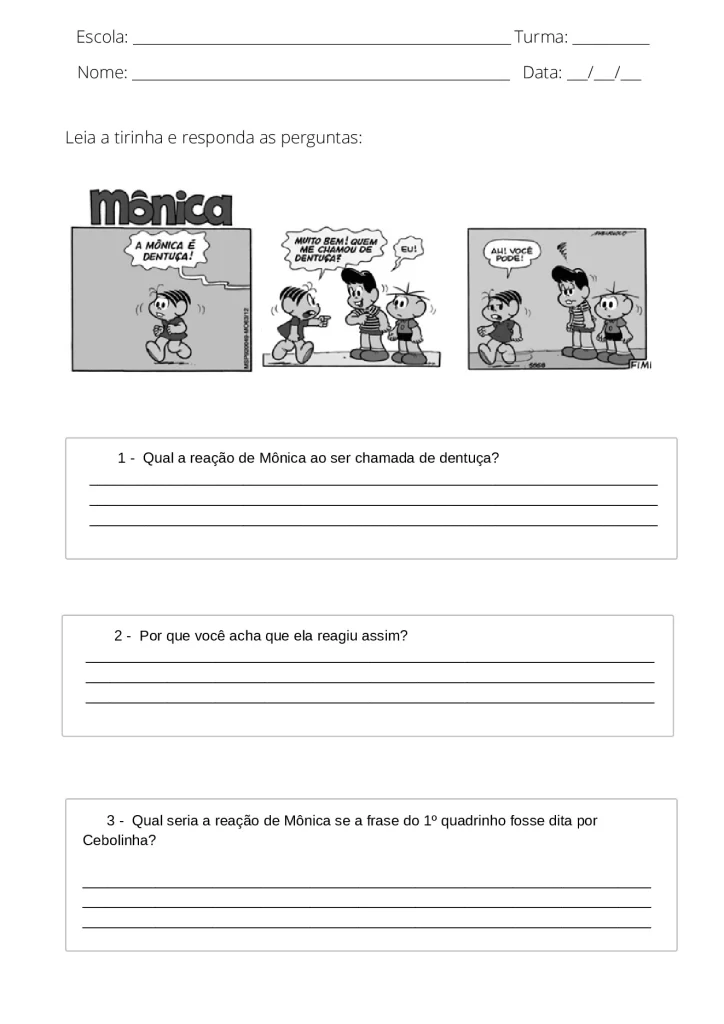 Atividades de interpretação de texto 4° e 5° ano em PDF — p6 | Atividades Educação Infantil (ensinoja.com.br)