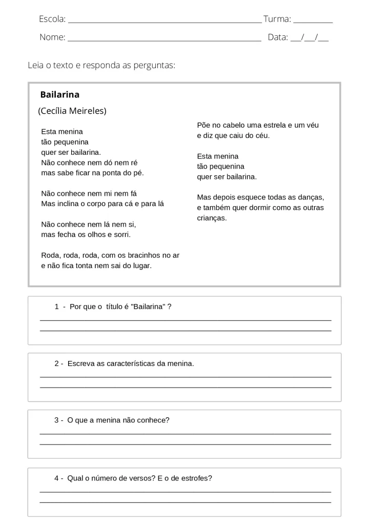 Atividades de interpretação de texto 4° e 5° ano em PDF — p15 | Atividades Educação Infantil (ensinoja.com.br)