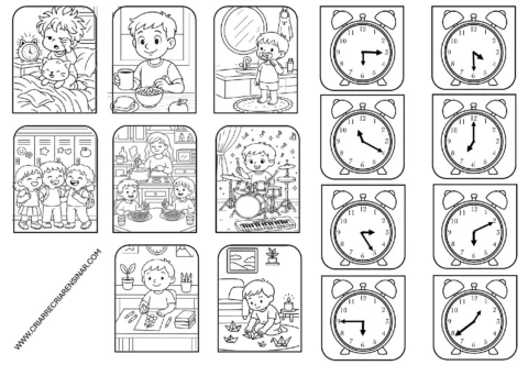 Atividades diárias de Laura e Leo — p3 | Atividades Educação Infantil (ensinoja.com.br)